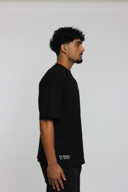 REBIRTH Oversized T-Shirt (Black)