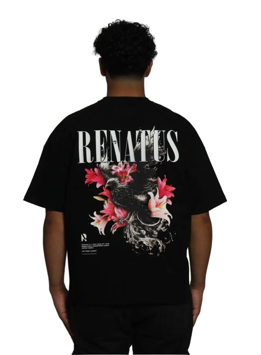 REBIRTH Oversized T-Shirt (Black)