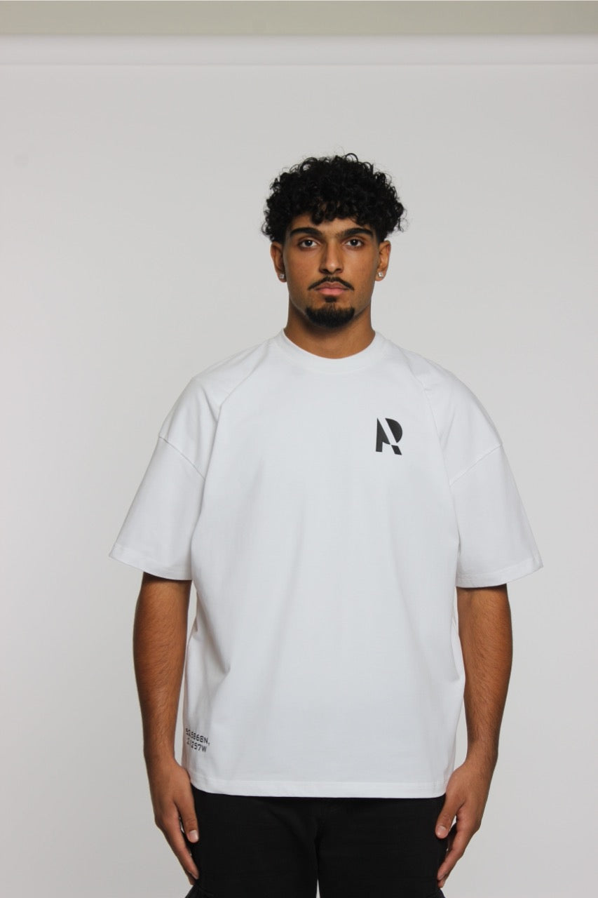 REBIRTH Oversized T-Shirt (White)