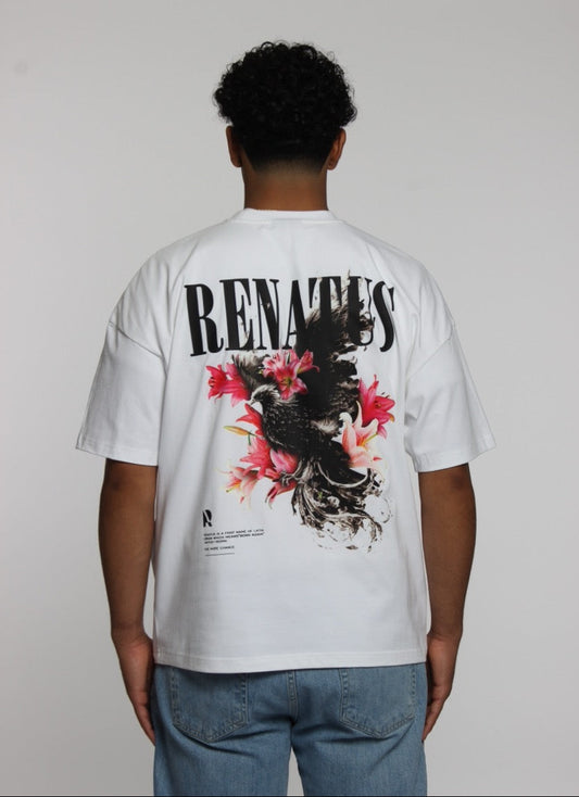 REBIRTH Oversized T-Shirt (White)