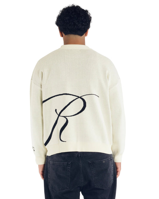 Knitted Sweater - Cream