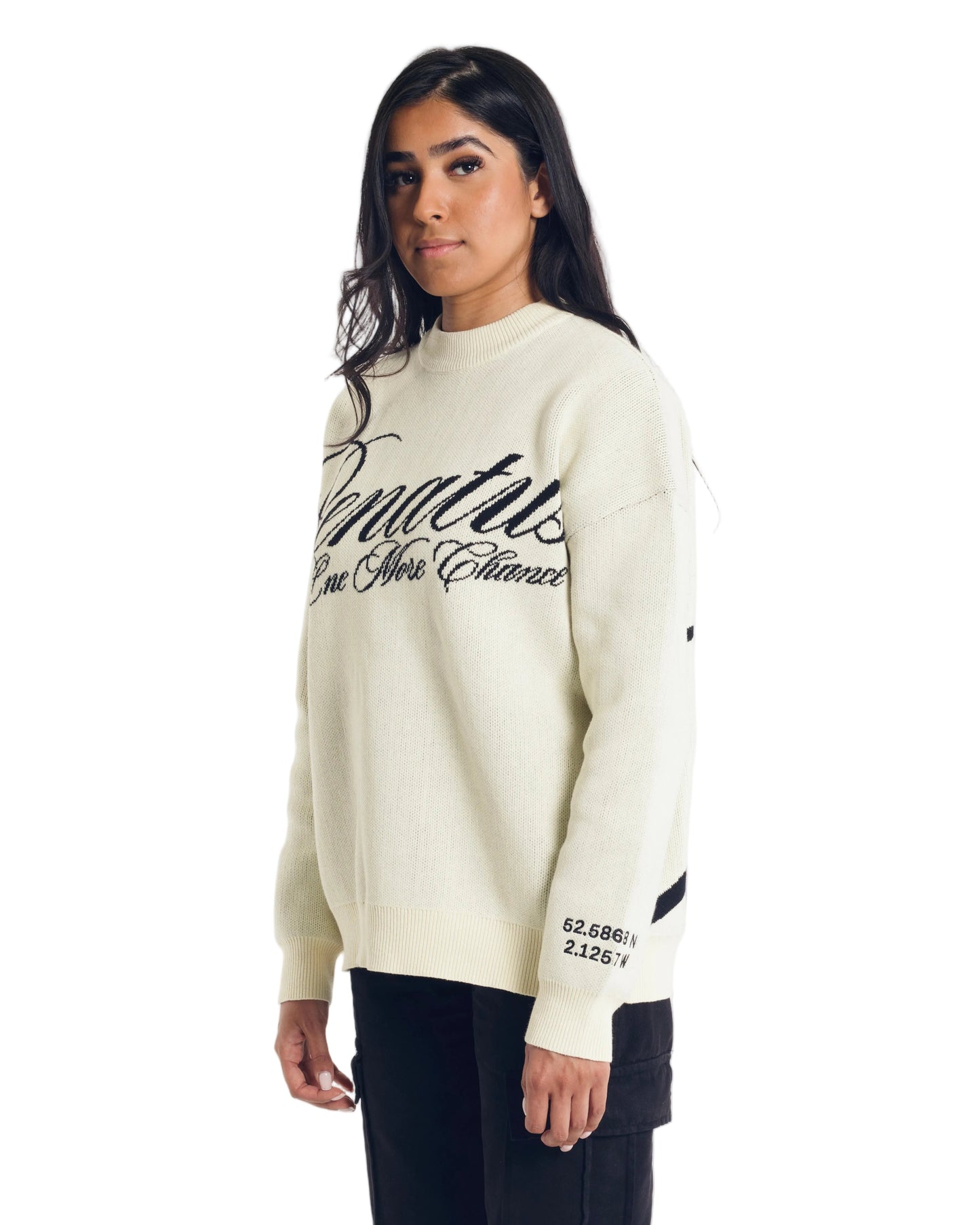 Knitted Sweater - Cream