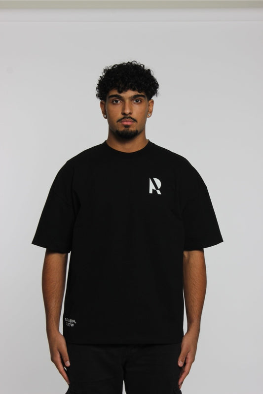 REBIRTH Oversized T-Shirt (Black)