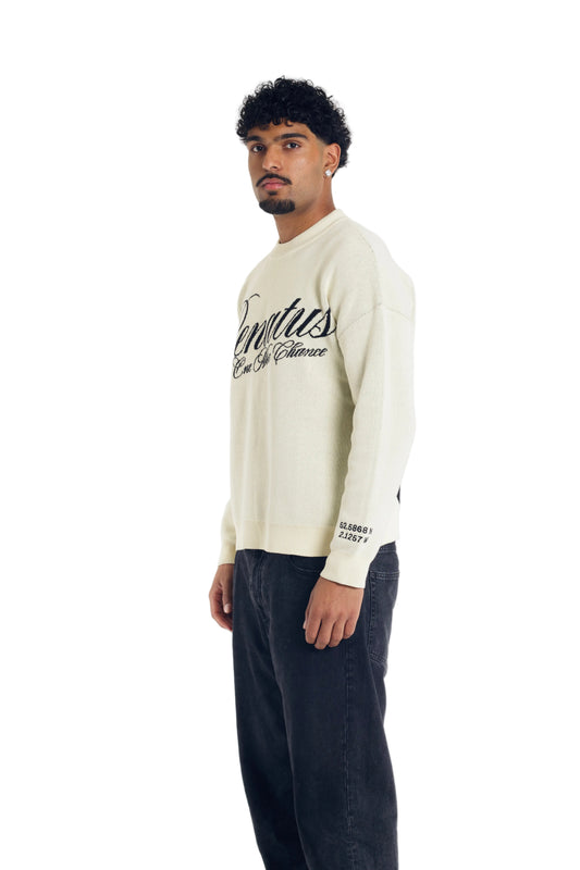 Knitted Sweater - Cream