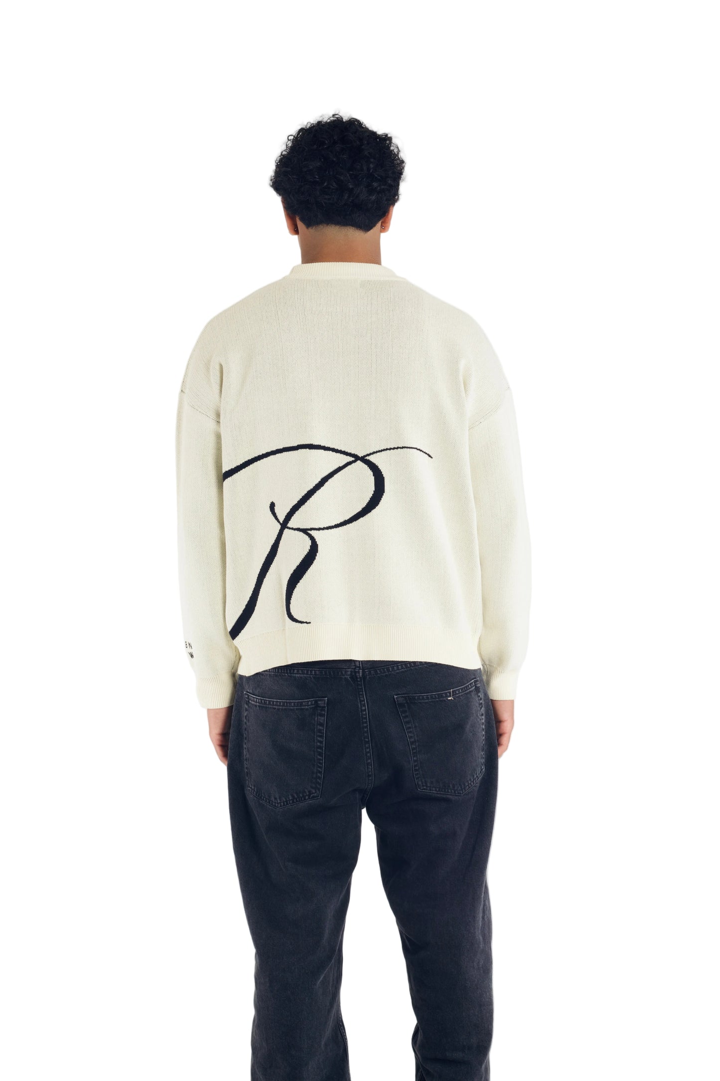 Knitted Sweater - Cream