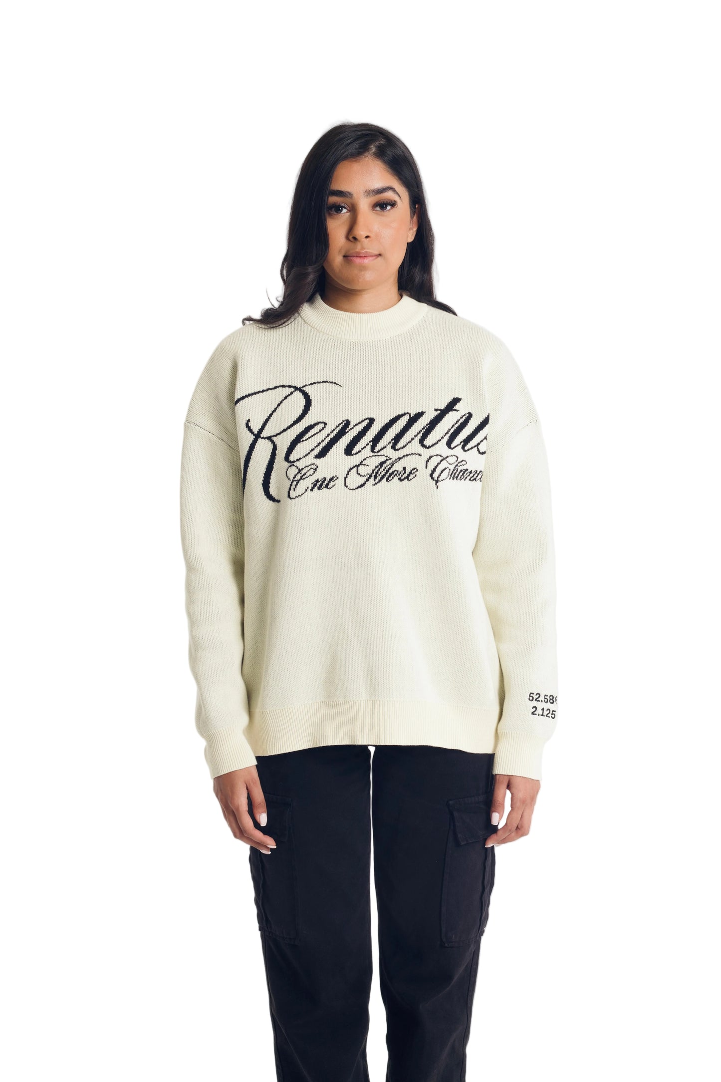 Knitted Sweater - Cream