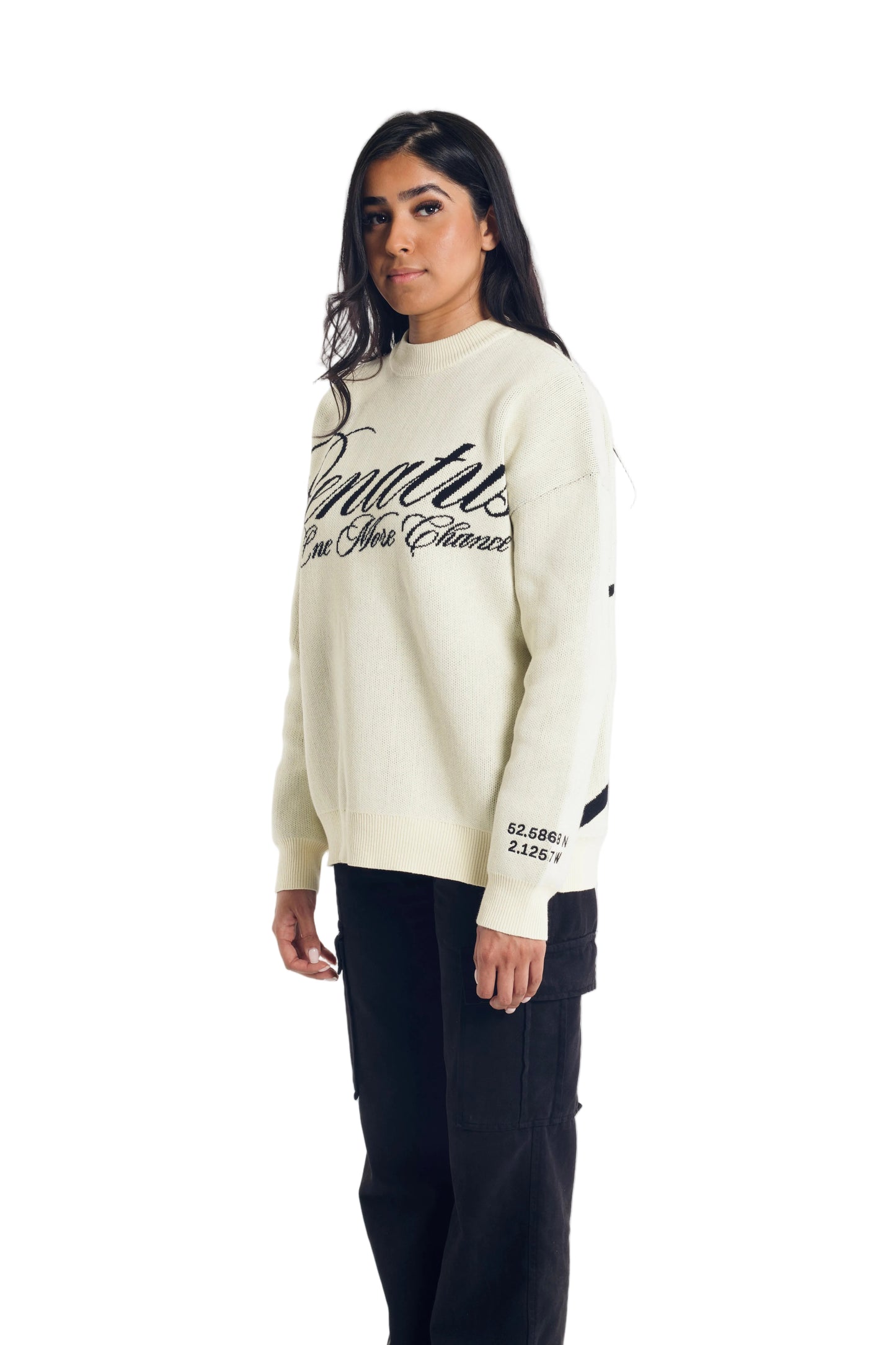 Knitted Sweater - Cream