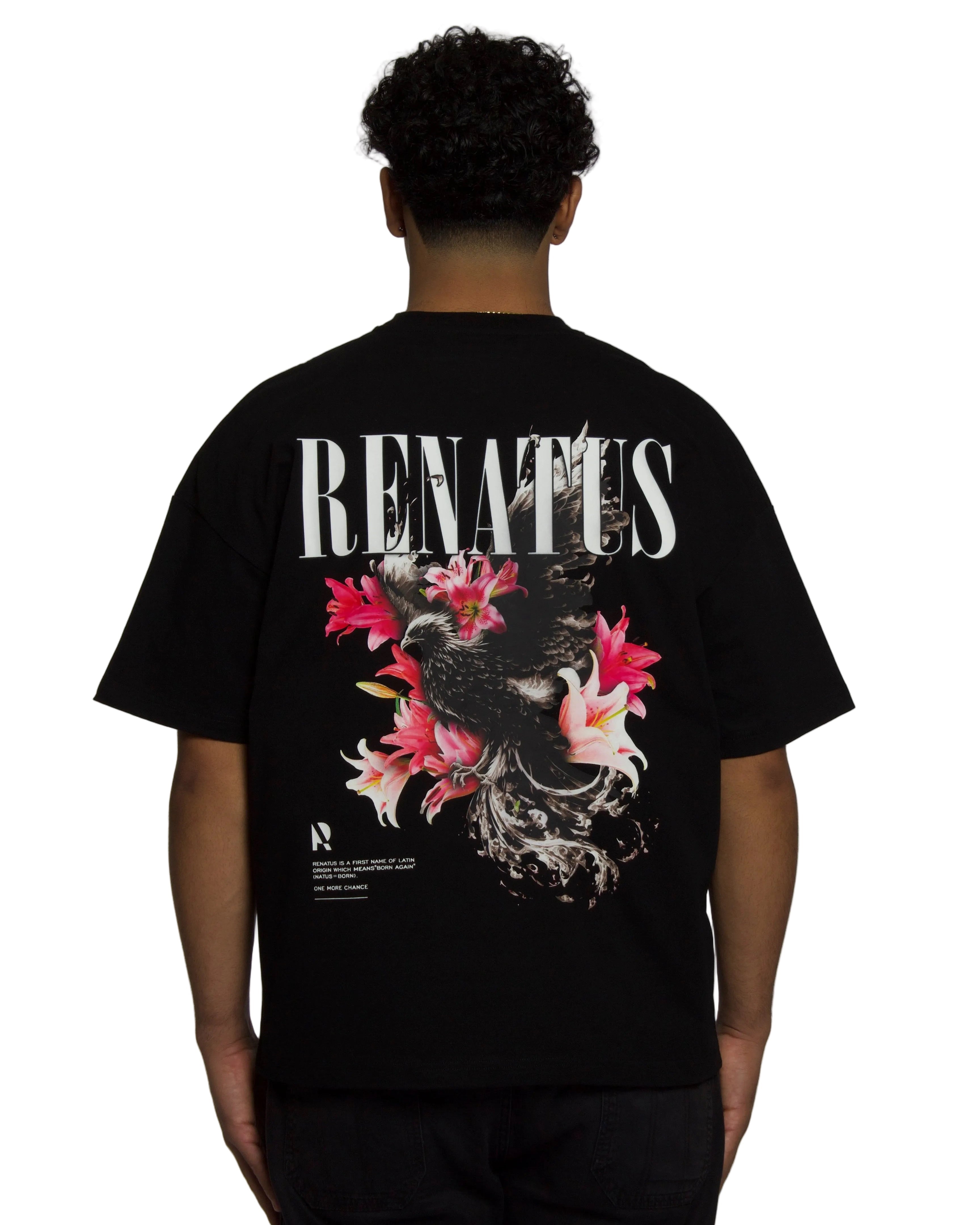 REBIRTH Oversized T-Shirt (Black) – Renatus Global