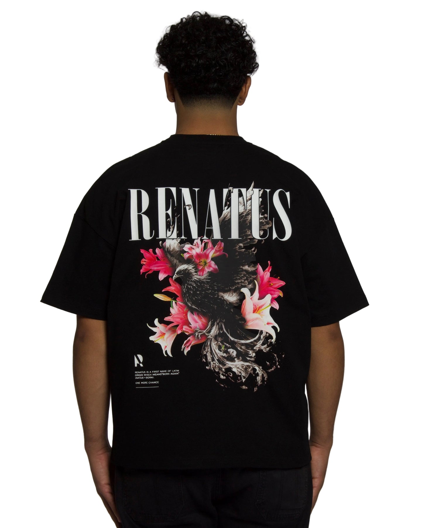 REBIRTH Oversized T-Shirt (Black)