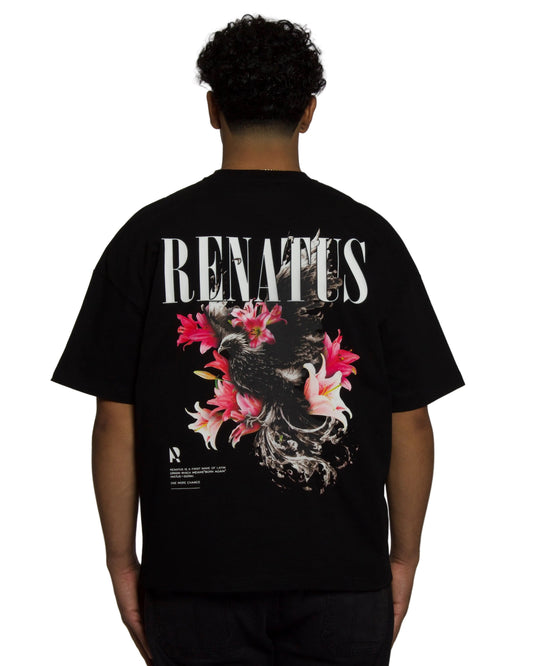 REBIRTH Oversized T-Shirt (Black)